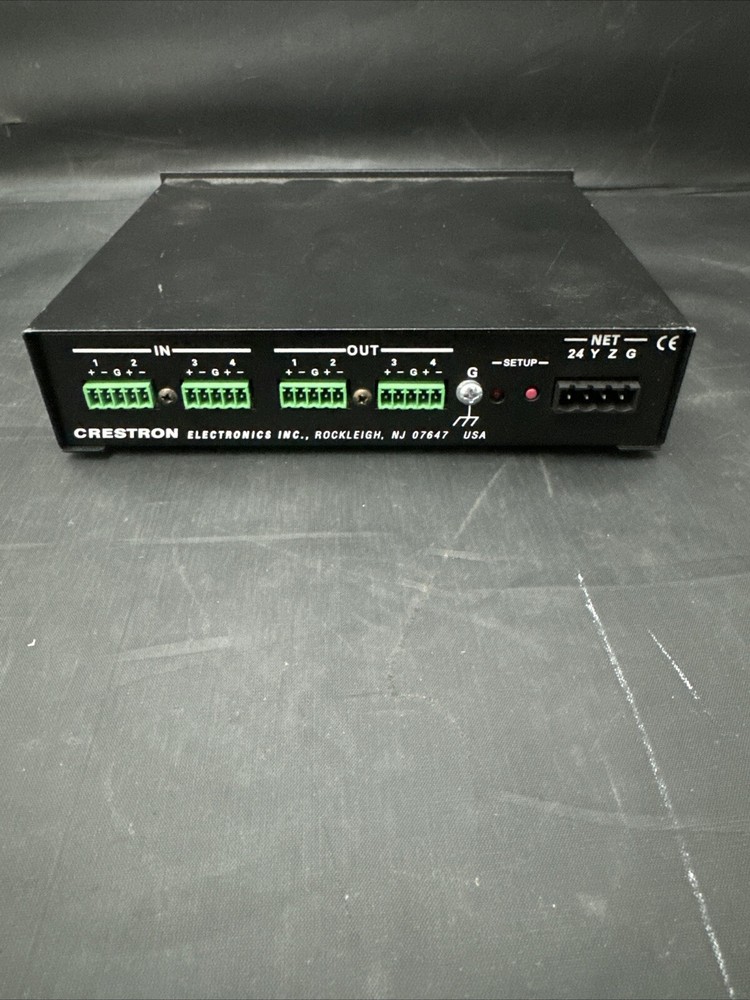 Crestron C2N-VEQ4 4 Channel Volume Equalizer Control / no power adapter