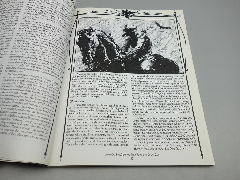 Vampire - The Masquerade: Clanbook Gangrel (White Wolf)
