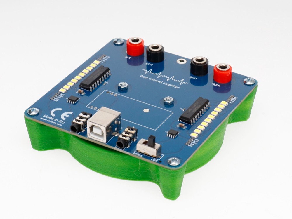 Amplifier for double scalar wave coil modules