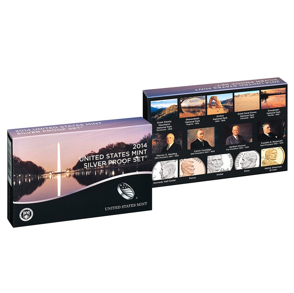 2014 Collection 2014 Silver Proof Original Mint Packaging