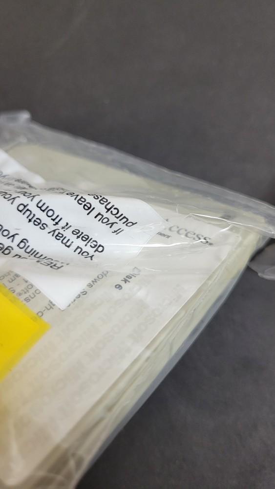 Microsoft Access for Windows Relational Database System 3.5" Floppy Disk Set...