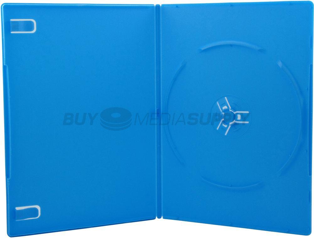 7mm Slimline Blue 1 Disc DVD Case Lot