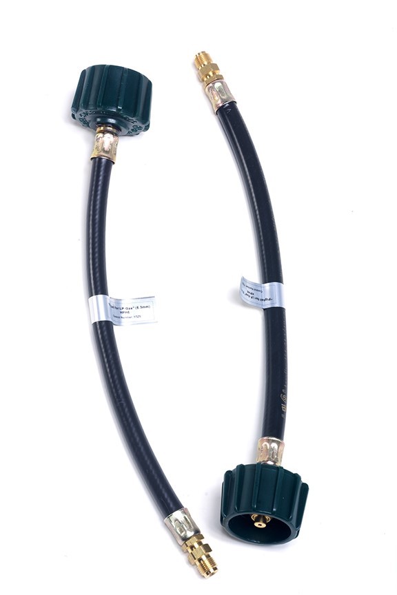 2-Stage Auto Changeover Propane Gas RV Regulator Kit with 2 12" Pigtails