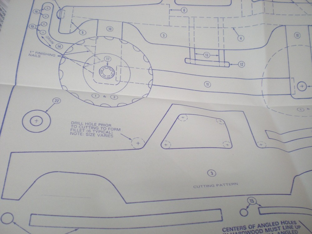 BLUEPRINT INSTRUCTION PLAN Woodworking Plan 4x4 Road Hog Blueprint Plan