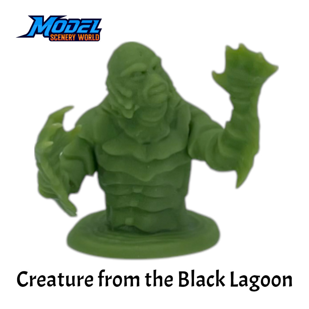 Creature from the Black Lagoon - HO Scale 1:87 - Green