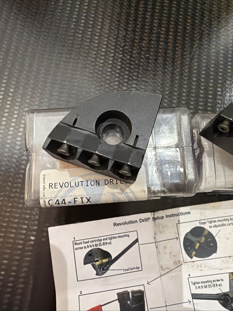 AMEC Revolution Drill Cartridges Adjustable & Fixed Allied Machine C44 ADJ FIX
