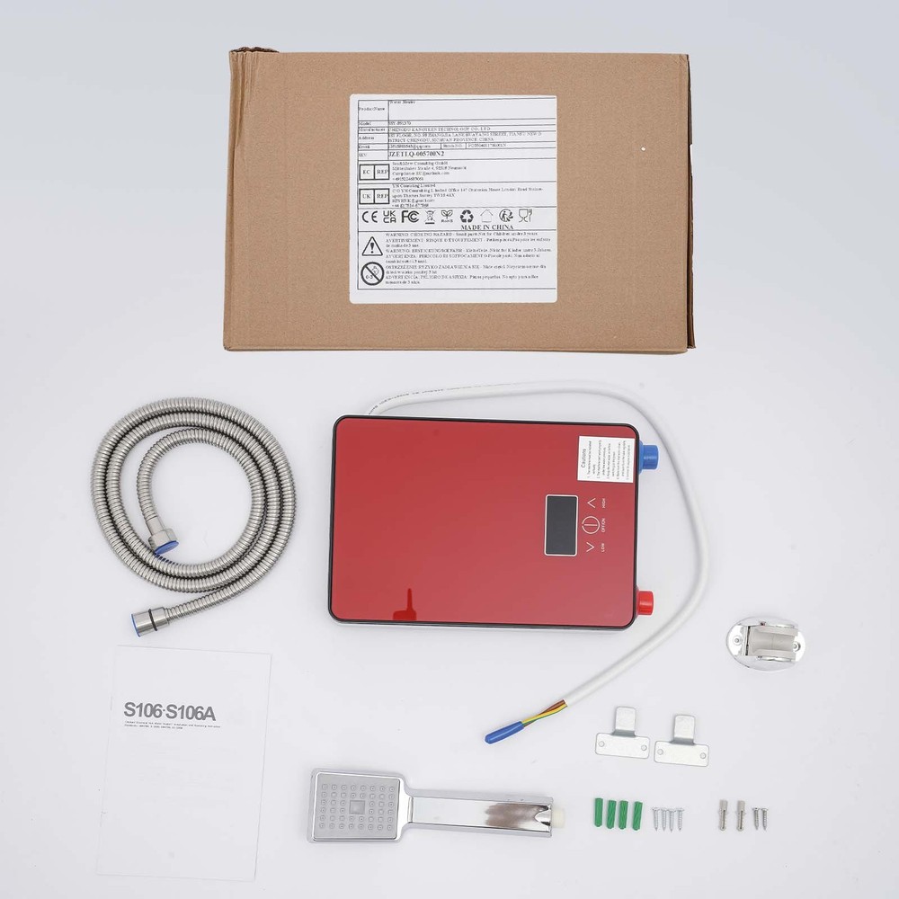 Tankless Water Heater Instant Electric Water Heater 6500W 220V