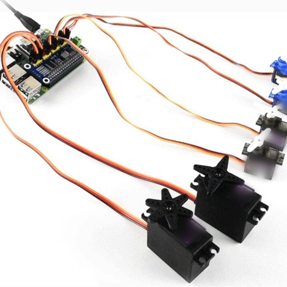 16 Channel For PWM Driver Board for For robotic Arm Projects with I2C Interface