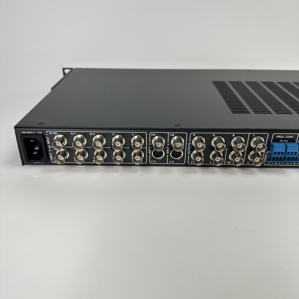 Extron System 5 IP Multi-Format Switcher – 5 Input AV Control – Used, Rack Ears