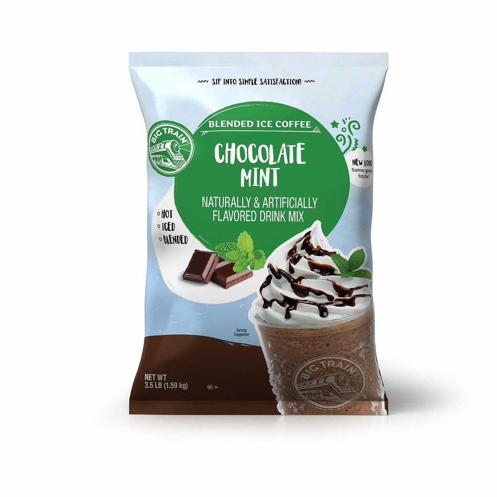 Big Train Blended Ice Coffee 3.5 lb - Chocolate Mint