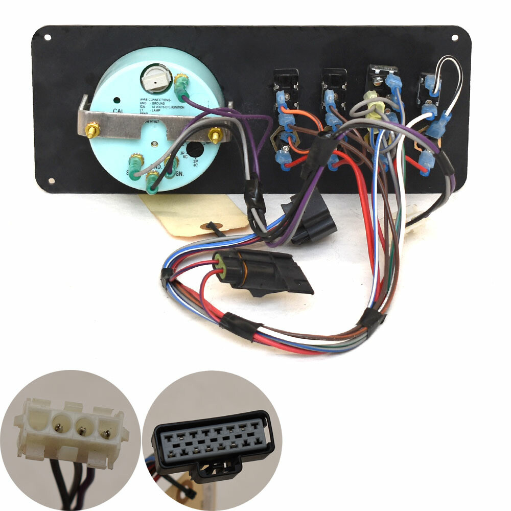 Tracker Boat Gauge Switch Panel 333172 | Super Guide V-16 Tiller