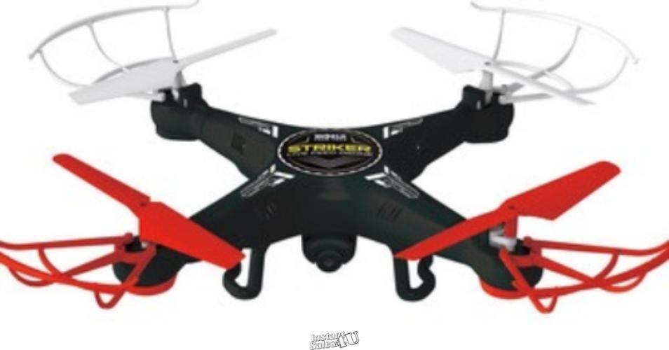 Striker- Striker Spy Drone Picture & Video Remote Control Quadcopter