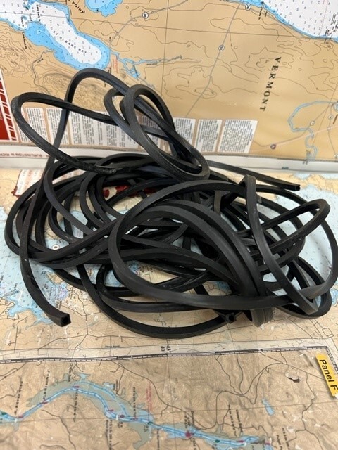 Portlight Rubber 1/4" #SALPL-55B - Per Foot!