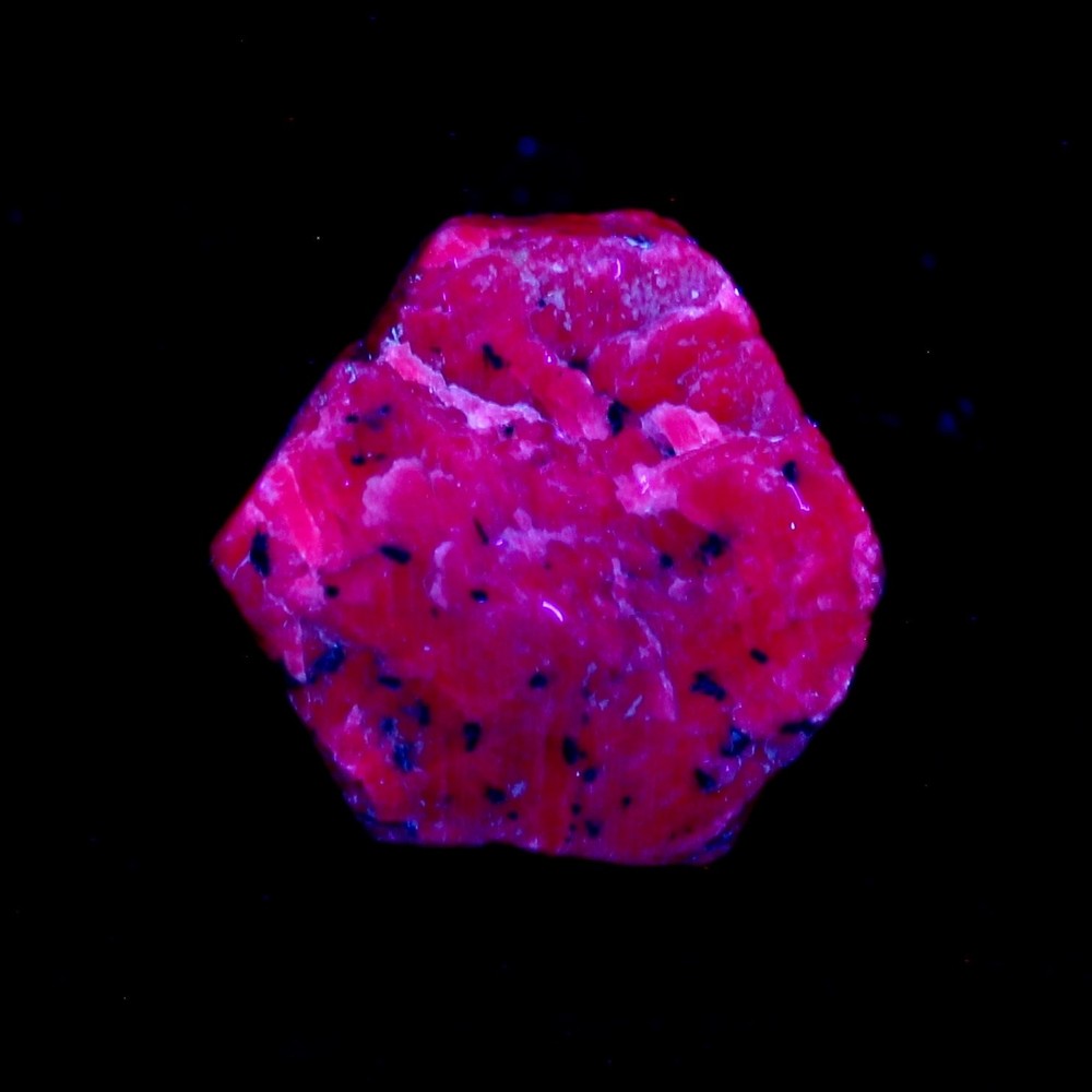 RUBY CORUNDUM. Mysore District, Karnataka, India
