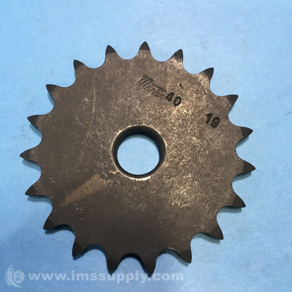 Martin 40 19 Solid Bore Sprocket USIP