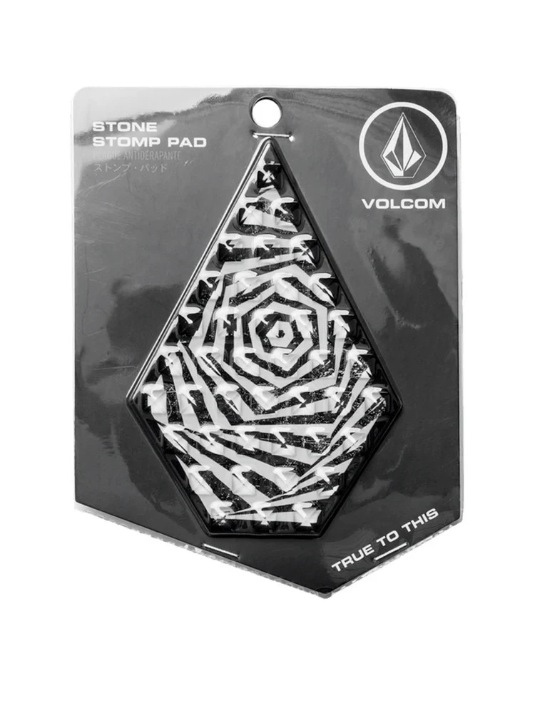 VOLCOM STONE STOMP PAD - BLACK/WHITE