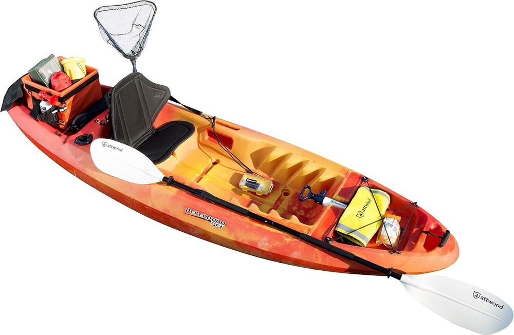 Premium Asymmetrical Kayak Paddle for Enhanced Stroke Performance - Easy Storage