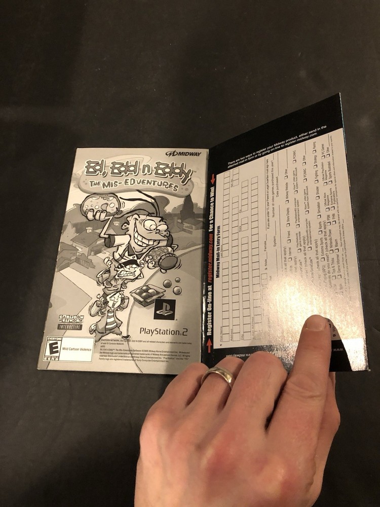 la rush ps2 Manual Only