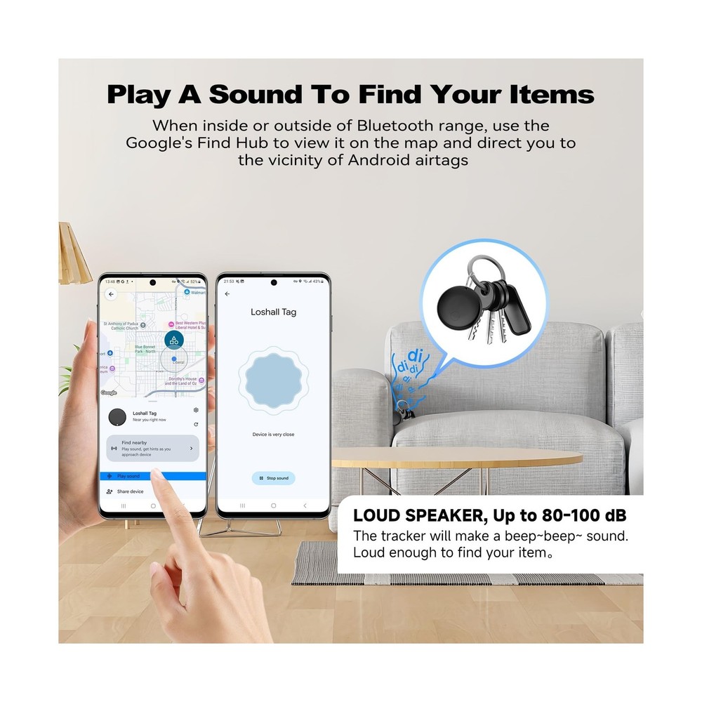 Air Smart Tag Tracker for Android, Google Android Tag Tracker W... FAST USA SHIP