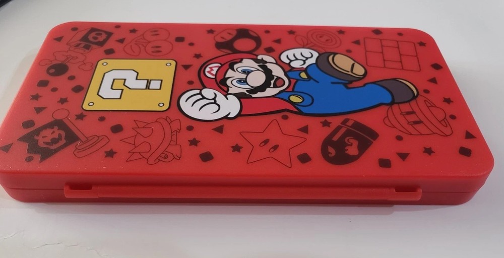 24 Storage Game Card Box for Switch/Switch Lite Red Mario