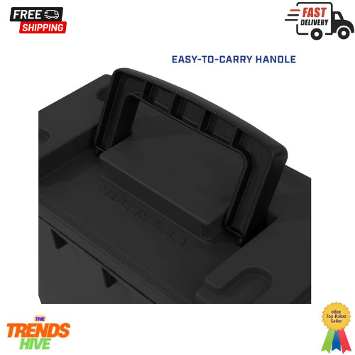 12629 Ammo Storage Box, Stackable .30 Cal Field Boxes, Water and Dust Resistant