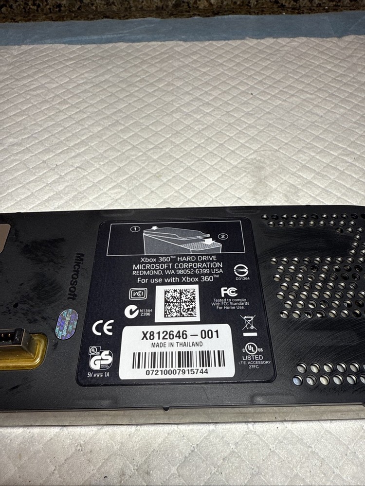 Microsoft Xbox 360 Elite Official 120GB Hard Drive