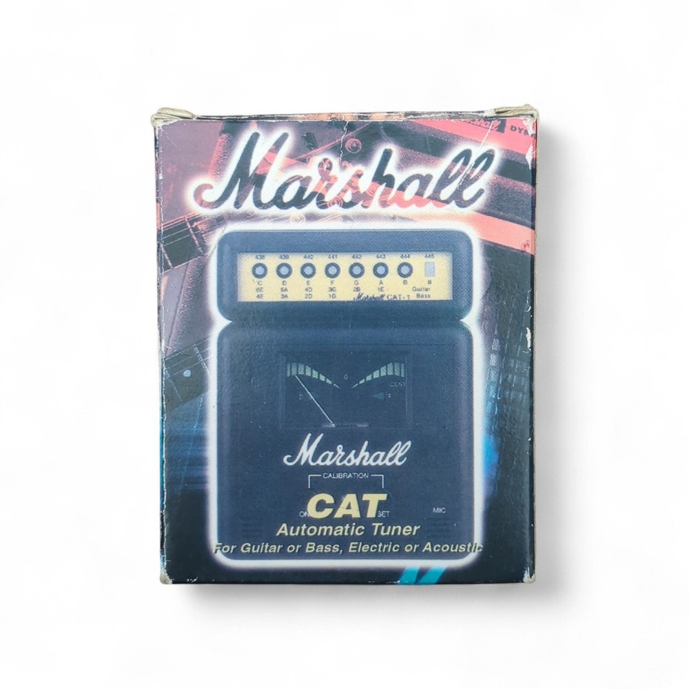 Marshall CAT-1 Chromatic Automatic Tuner Jimi Hendrix Stack Fullstack Tested