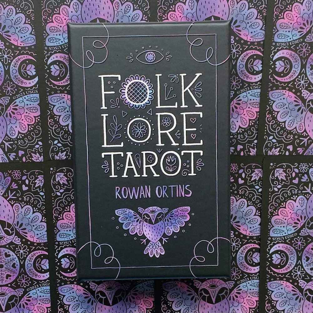 Folklore Tarot Card Deck & Guide Rowan Ortins US GAMES SYSTEMS NEW
