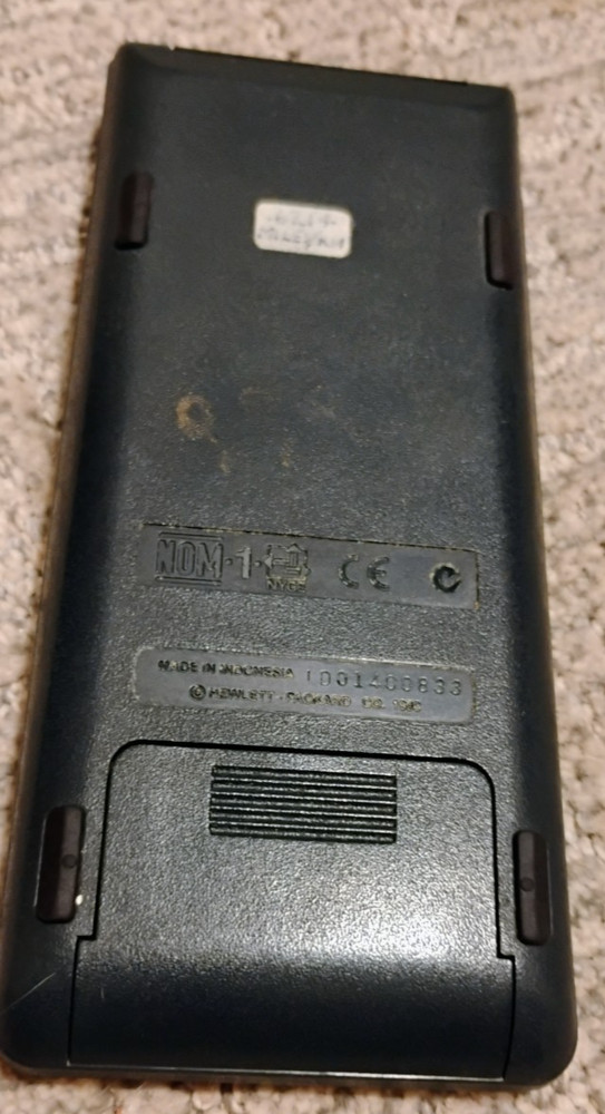 Hewlett Packard HP 48G+ Graphing Calculator 128K RAM TESTED WORKING case