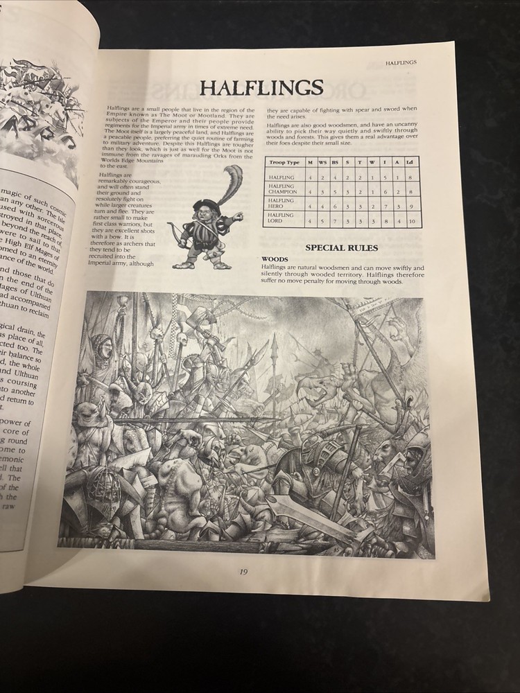 Warhammer Battle Bestiary 1992 Rick Priestley Games Workshop