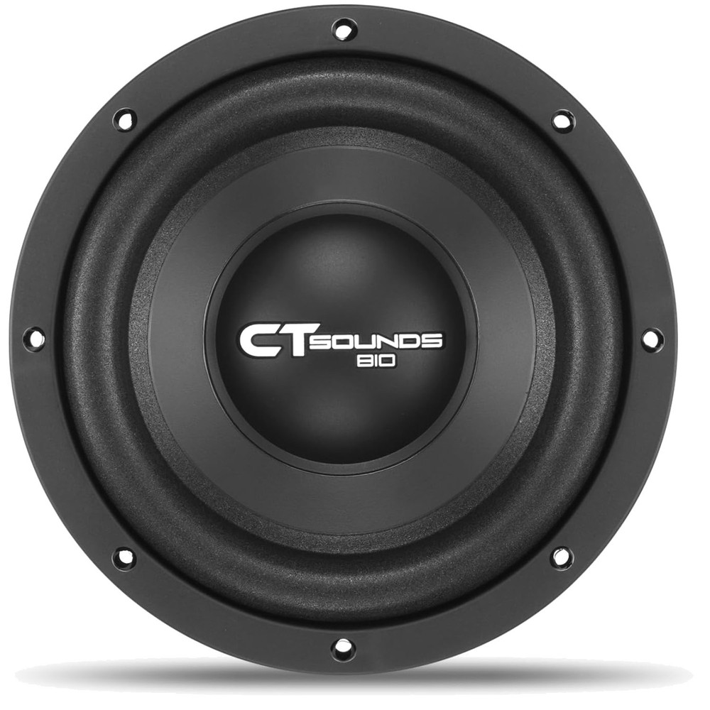 High-Res Audio 8” Dual 2-Ohm Subwoofer