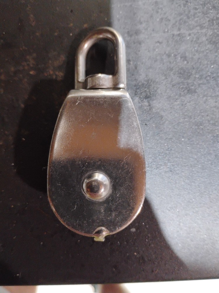Pulley Block Stainless 32 Single Pull