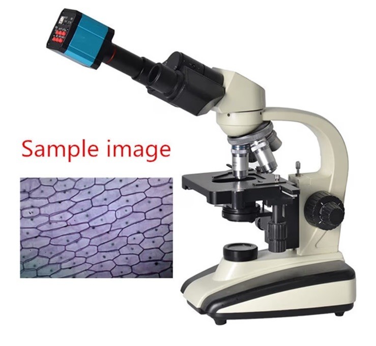 37MP 1080P 60FPS  USB Industrial Microscope Camera with Conversion Adapter