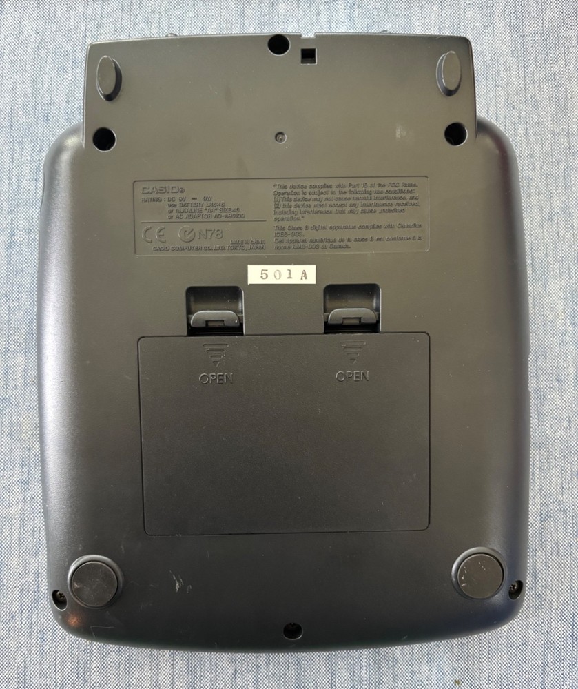 pre-owned Casio KL-780 EZ-Label Printer 6mm-18mm