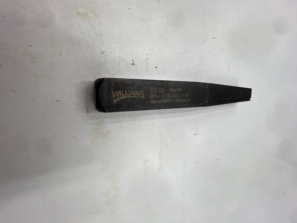 Williams Straight Fluted Screw Extractor Drill 21/32 EX-28 Black