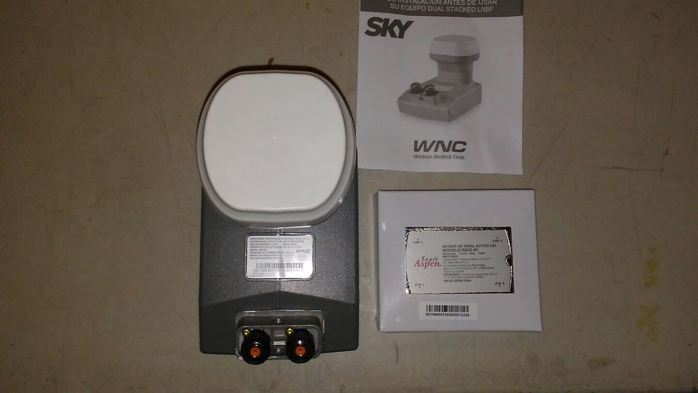LNB STACKER DUAL DE SKY KIT SET