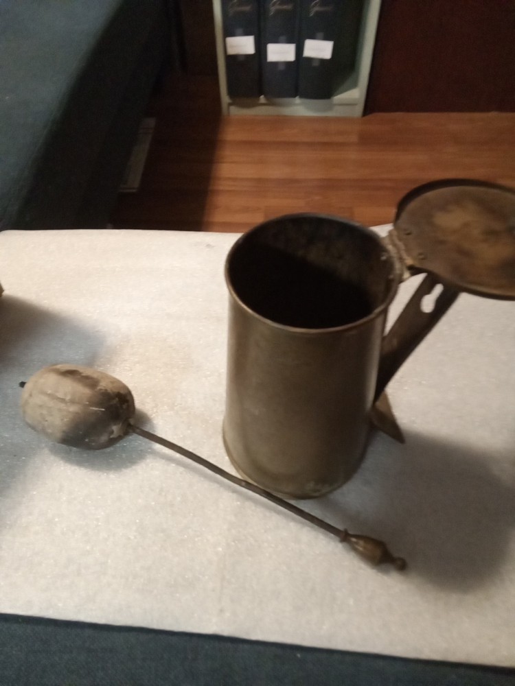 Vintage brass fire starter