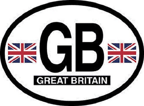 Great Britain Flag Sticker - New in package