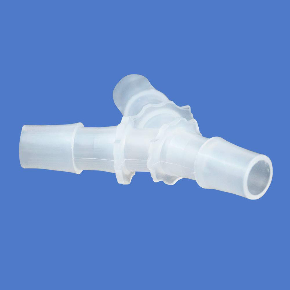 3/8" Hose Barb Fitting Equal Barbed Y Shaped 3 Way Plastic Joint Splicer Mender