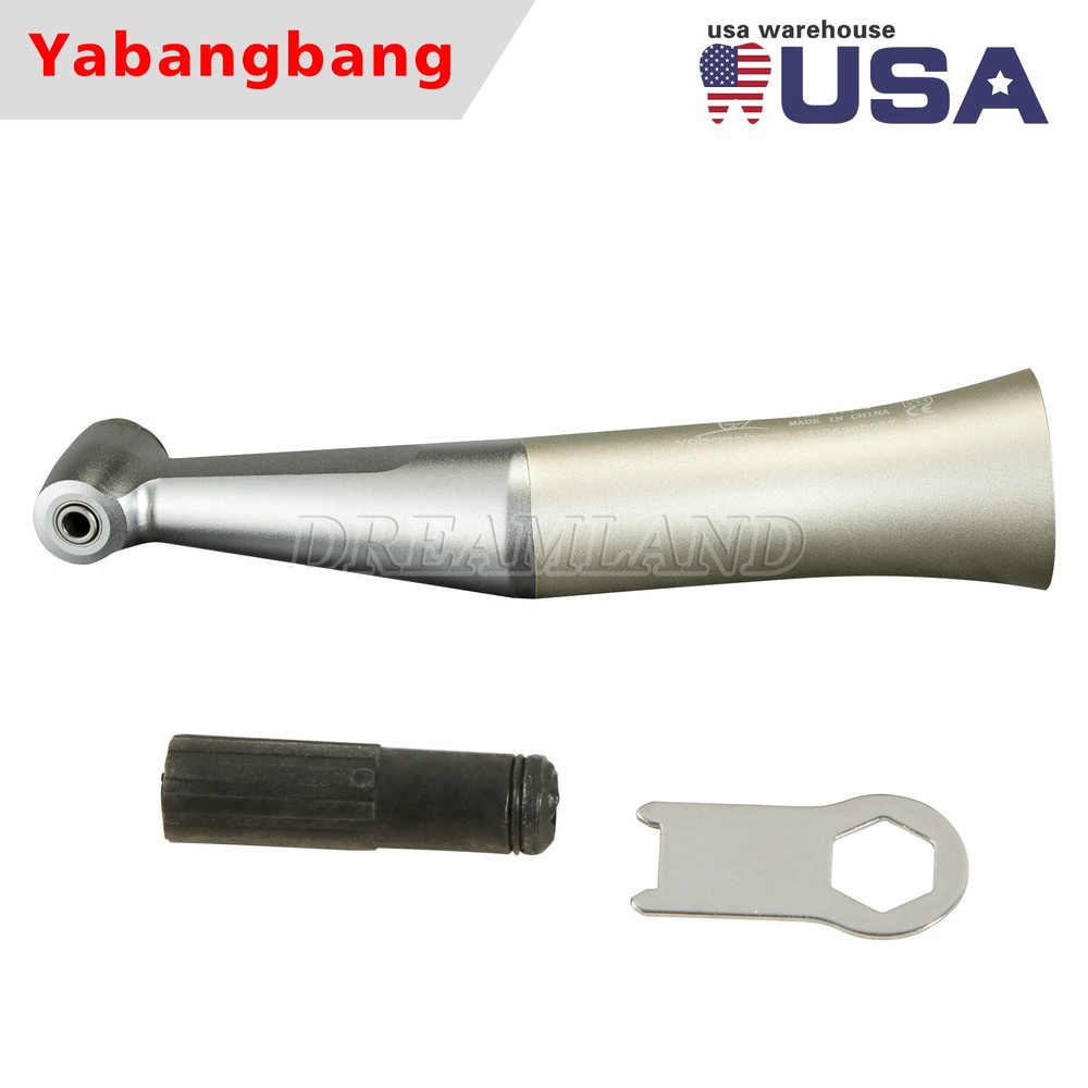 Dental Slow Low Speed Handpiece Contra Angle Push Button