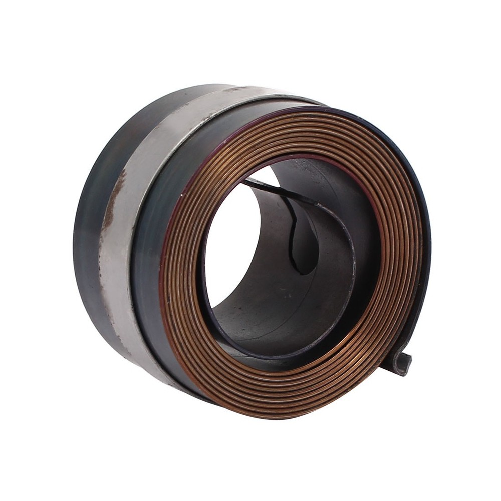 25mm Width Auto Reset Drill Press Quill Feed Return Coil Spring Gray