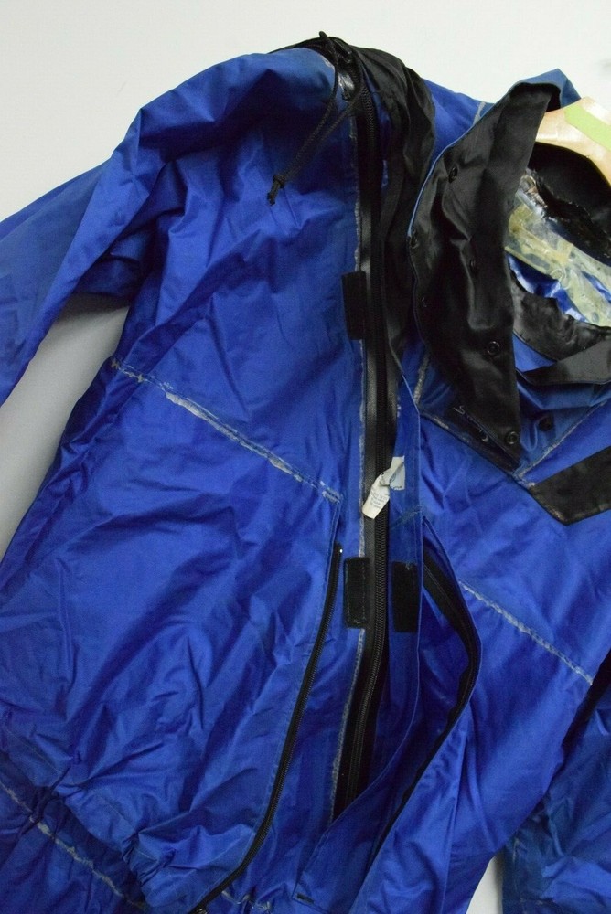 Stohlquist Medium M Blue Drysuit Rough Shape