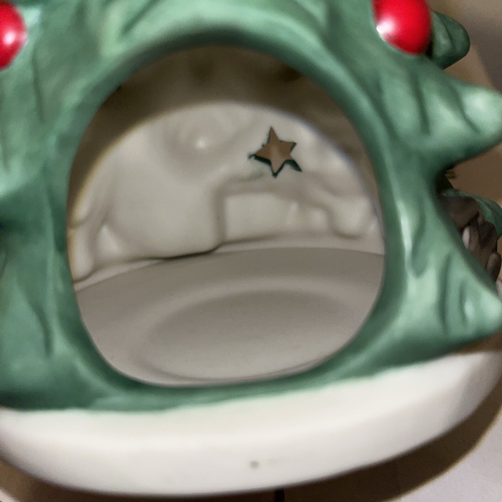 Goebel Tea Light Christmas Tree-VGC-Porcelain