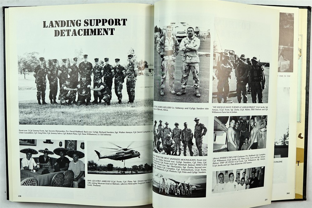 13th MEU Marine Expeditionary Unit 1996 Westpac Centcom Deployment Cruise Book