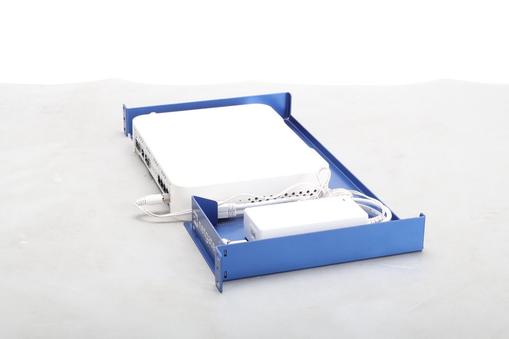 Netgate 4100 Security Gateway With Rack Mount, Power Supply, and USB Cable