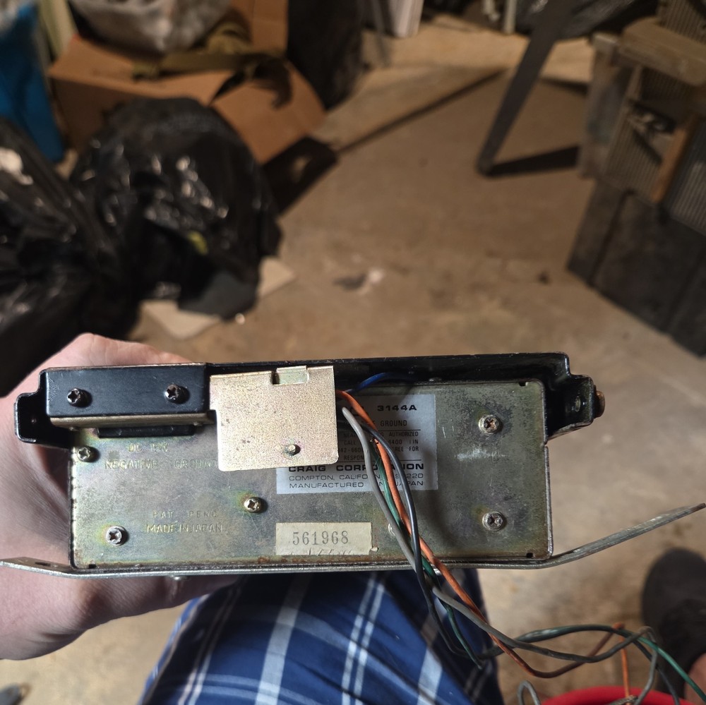 CRAIG 3152 8 Track Car Player untested (as is)