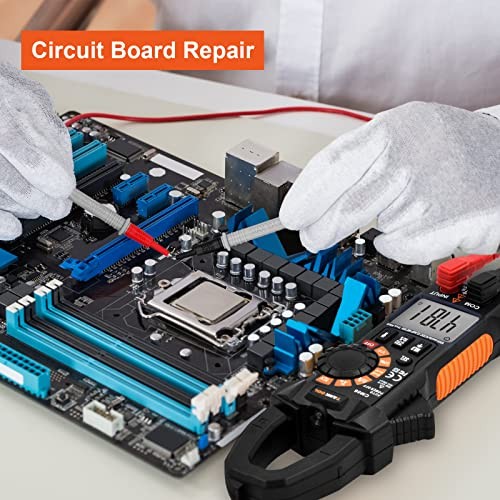 Digital Clamp Meter Multimeter 6000 Counts TRMS, Auto-ranging Amp AC/DC Current