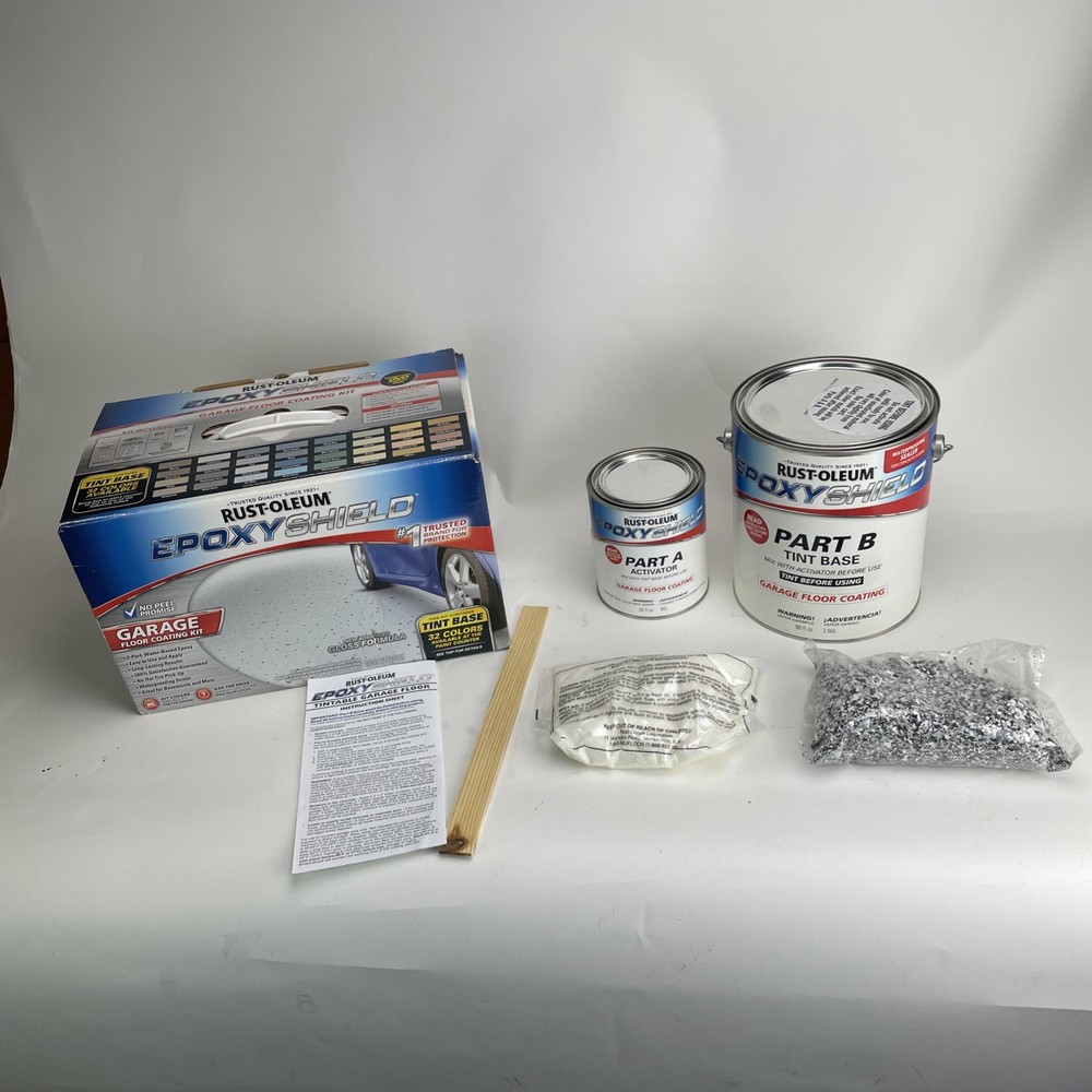 RUSTOLEUM 252625 EPOXY SHIELD BASE TINT GARAGE FLOOR PAINT