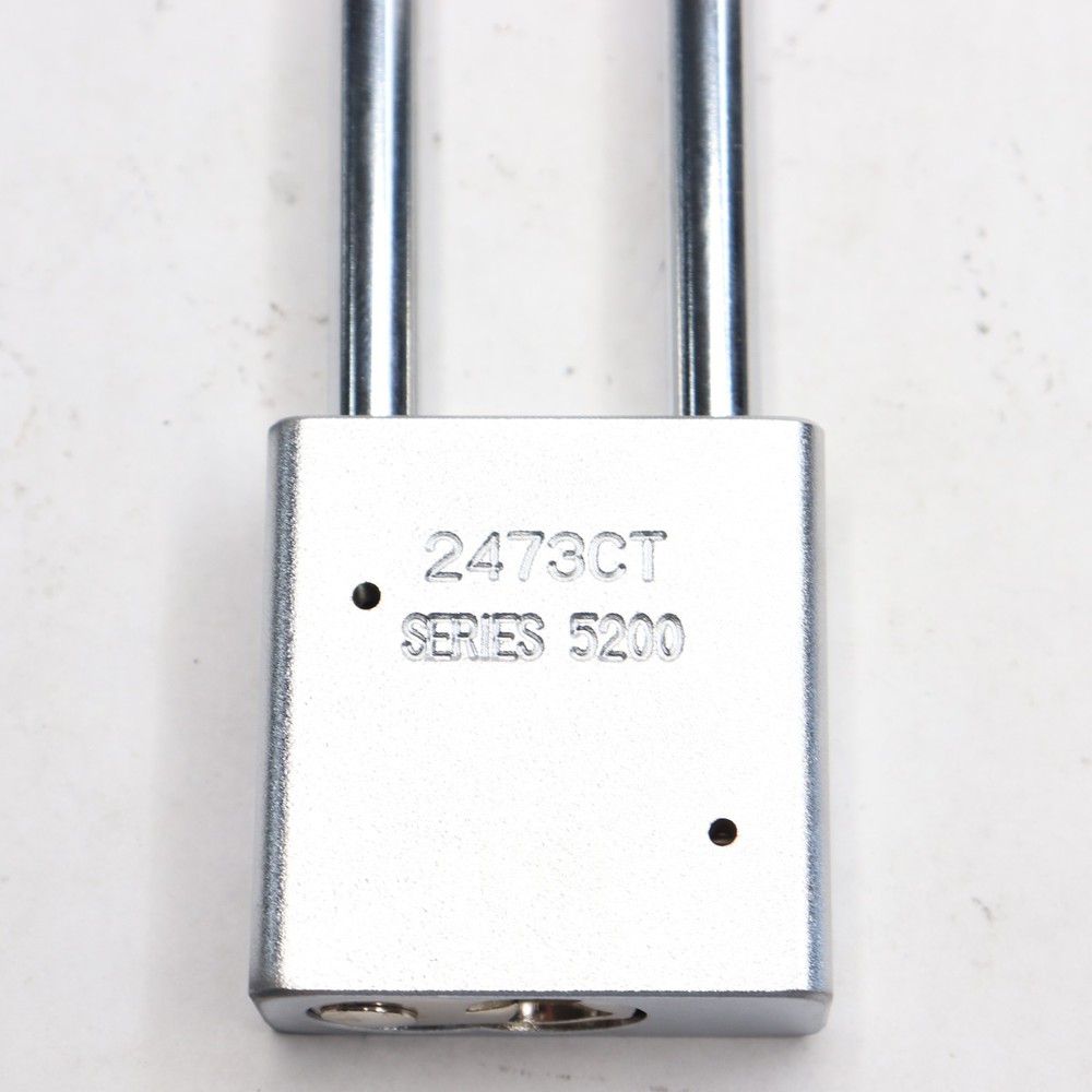 American Lock Rekeyable Padlock Solid Steel 3" Shackle 1-3/4"