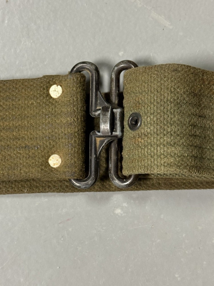 US WW1 Garrison Web Belt Green